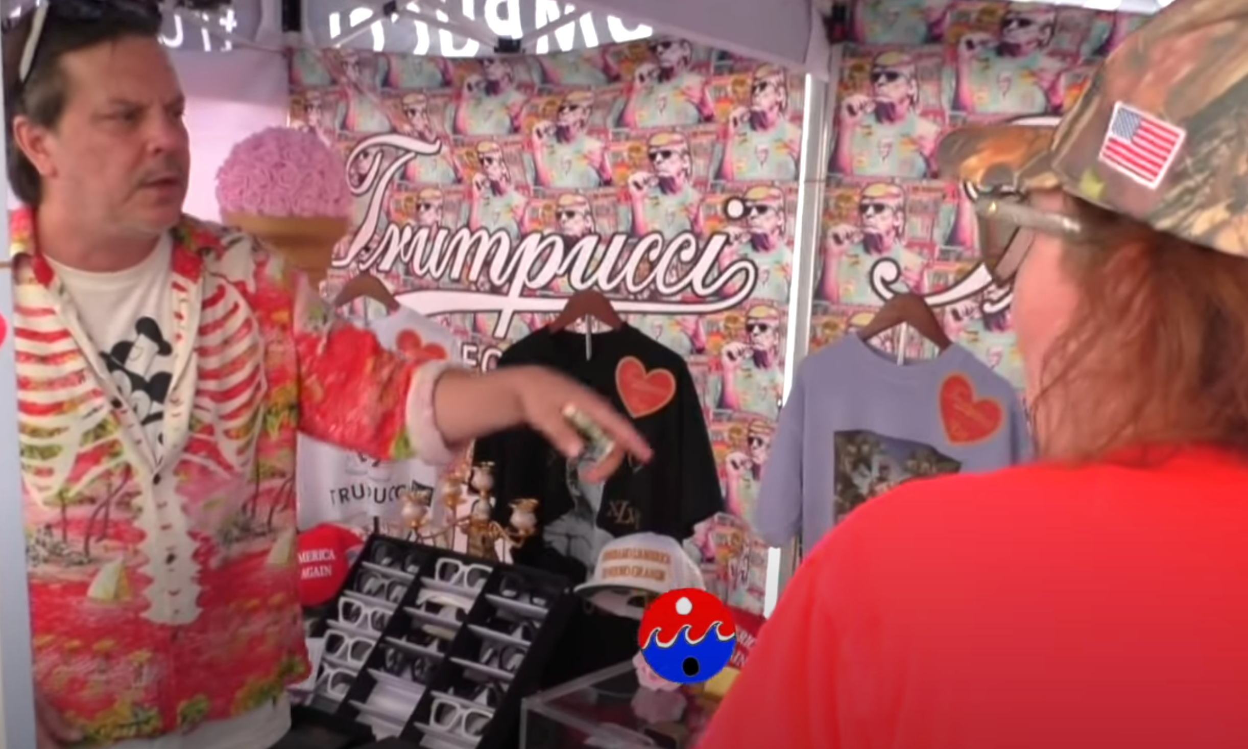 Load video: Launch of TRUMPUCCI on Rodeo Drive